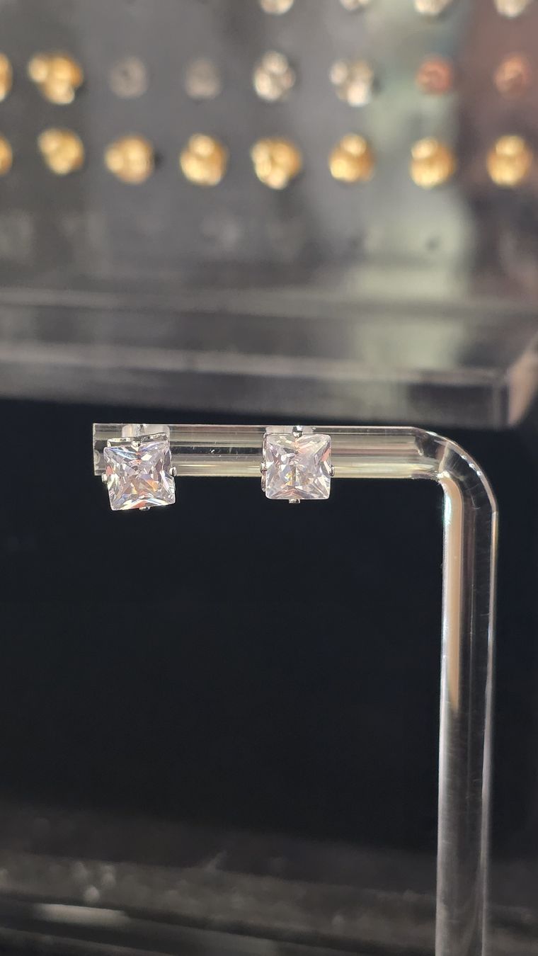 Orecchini pendenti & Orecchini a lobo: Ohrstecker Zirkonia 5mm – Nuovo e nell'imballaggio originale da Hemmental venduto da Aureumgold 4