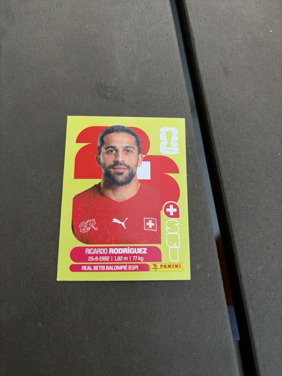 Panini Sammelbilder & Trading cards: Ricardo Rodríguez – Neu (gemäss Beschreibung) aus Dornach von metallbau.ch