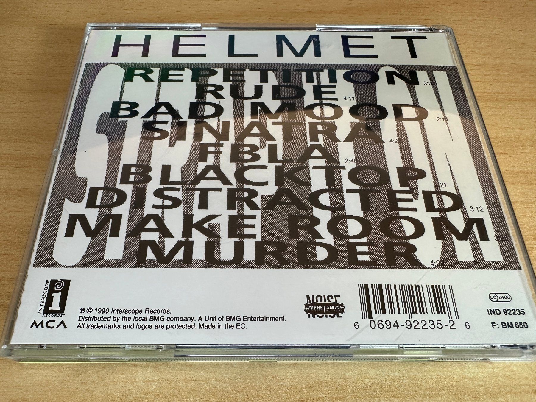 CDs: Helmet – Strap It On – D'occasion à Rikon im Tösstal par Alpenmutz 1