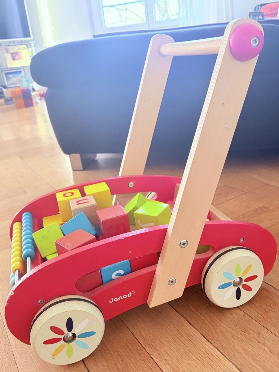 Janod Spielzeuge: Lauflernwagen – Gebraucht aus Basel von Marlg8