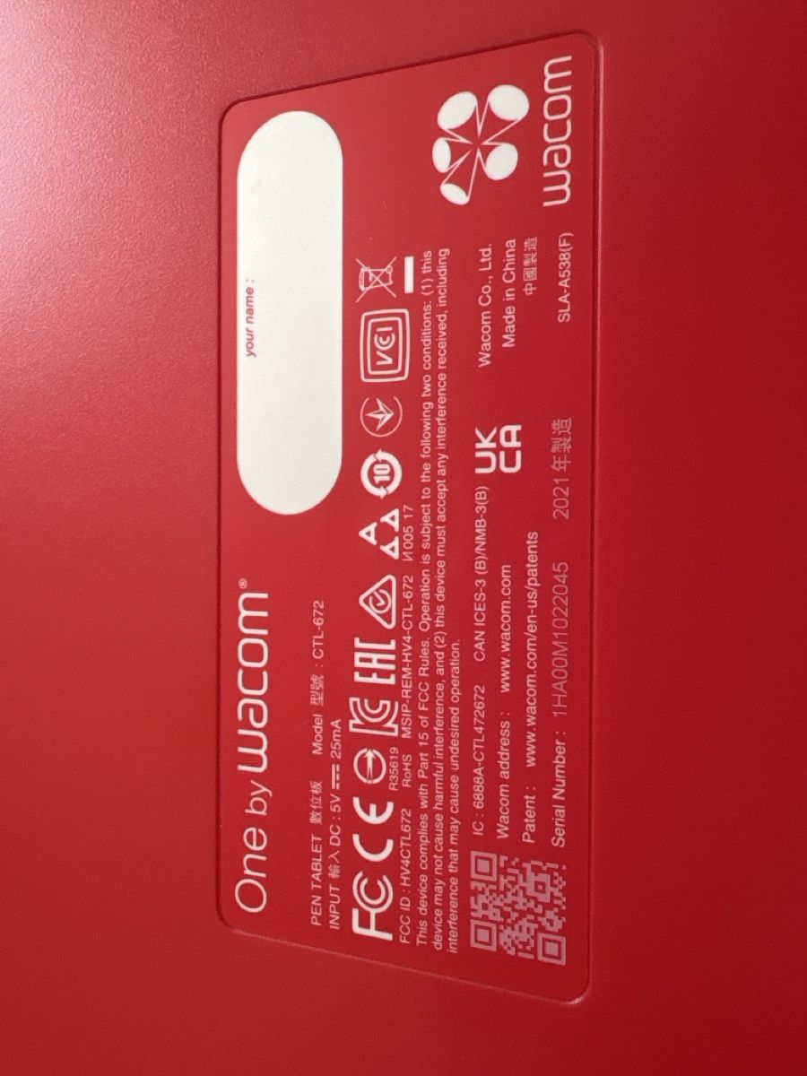 Wacom Tablet PC: Wacom One M – Neu (gemäss Beschreibung) aus Winterthur von Kurbelkatze 1
