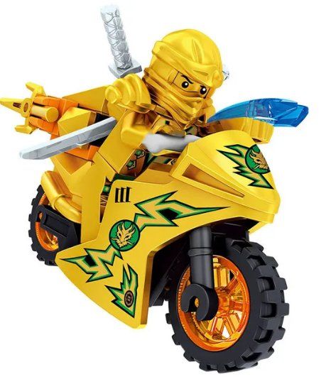 Kit di costruzioni: 1 Figur + Motorrad - Bausteine - Ninjago – Nuovo e nell'imballaggio originale da Oensingen venduto da CSCollectors