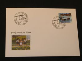 Pro Juventute FDC 2000 Nr. 356  Weihnachtsmarke