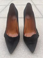 Schuhe Pumps schwarz Wildleder Grösse 37 gebraucht