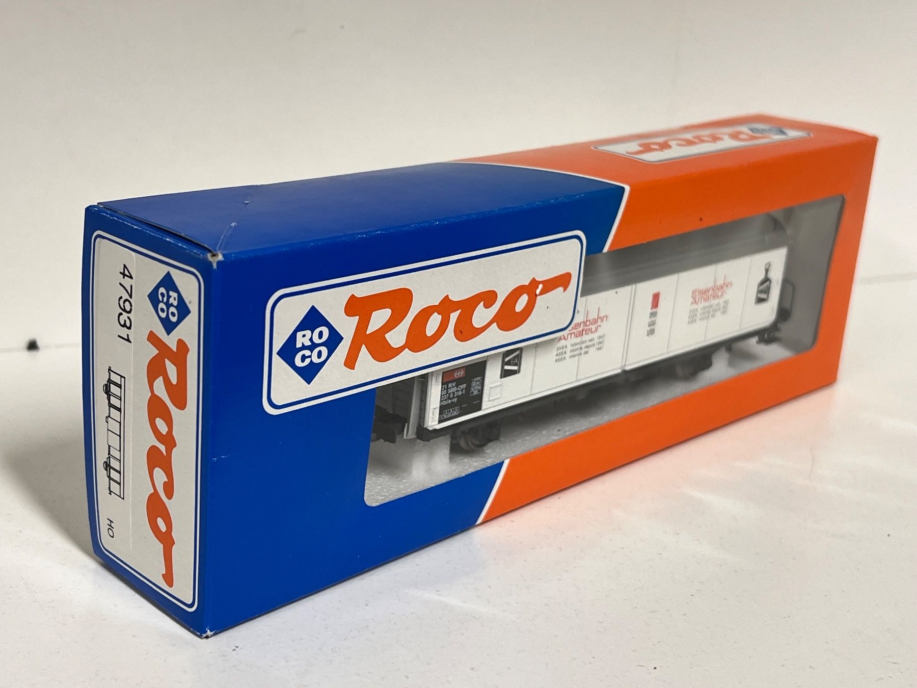 Roco Modellini di ferrovie: Roco 47931 Güterwagen SBB-CFF H0 DC – Nuovo e nell'imballaggio originale da Geroldswil venduto da TopTrain54 2
