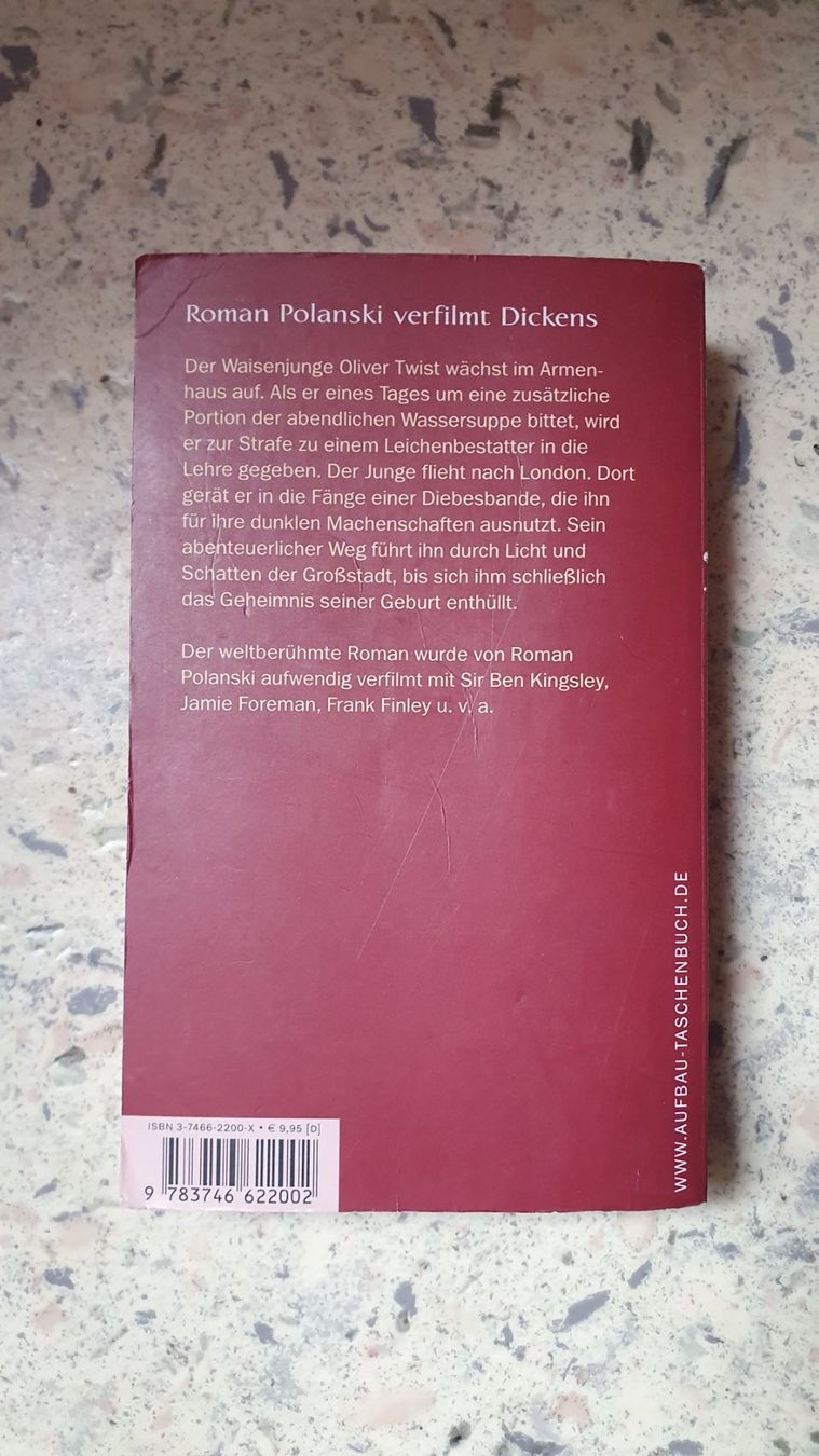 Bücher: Buch Oliver Twist von Charles Dickens – Neu (gemäss Beschreibung) aus Bitsch von cka_6hff 1