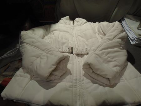 Jacke Grösse 42, F&F, weiss