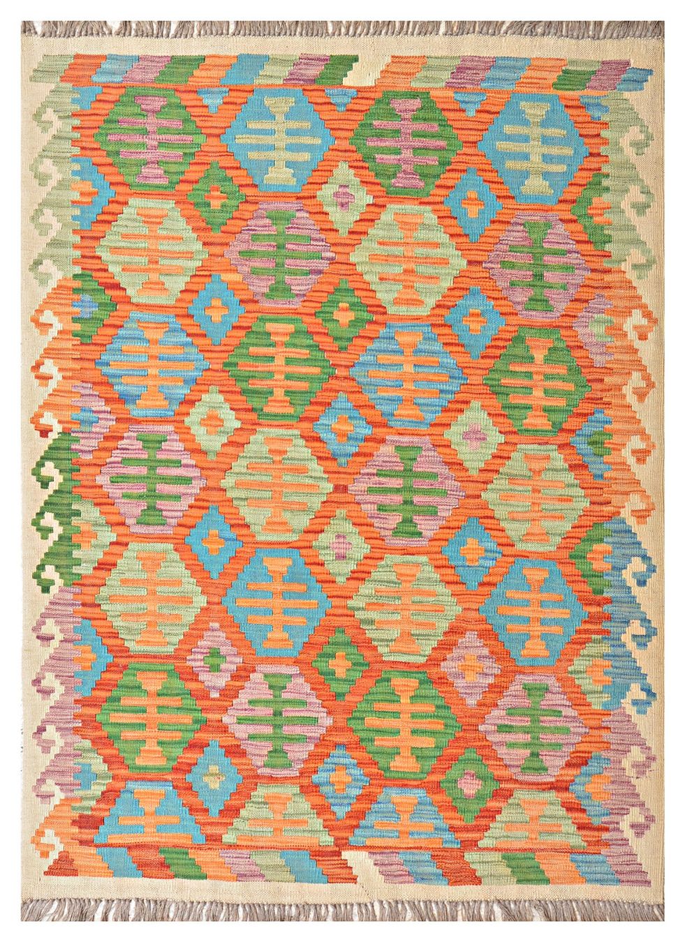 Kelim Tappeti: Oriente Kelim Teppich 150x200 Cm – Nuovo e nell'imballaggio originale da Lahore venduto da Fairways79