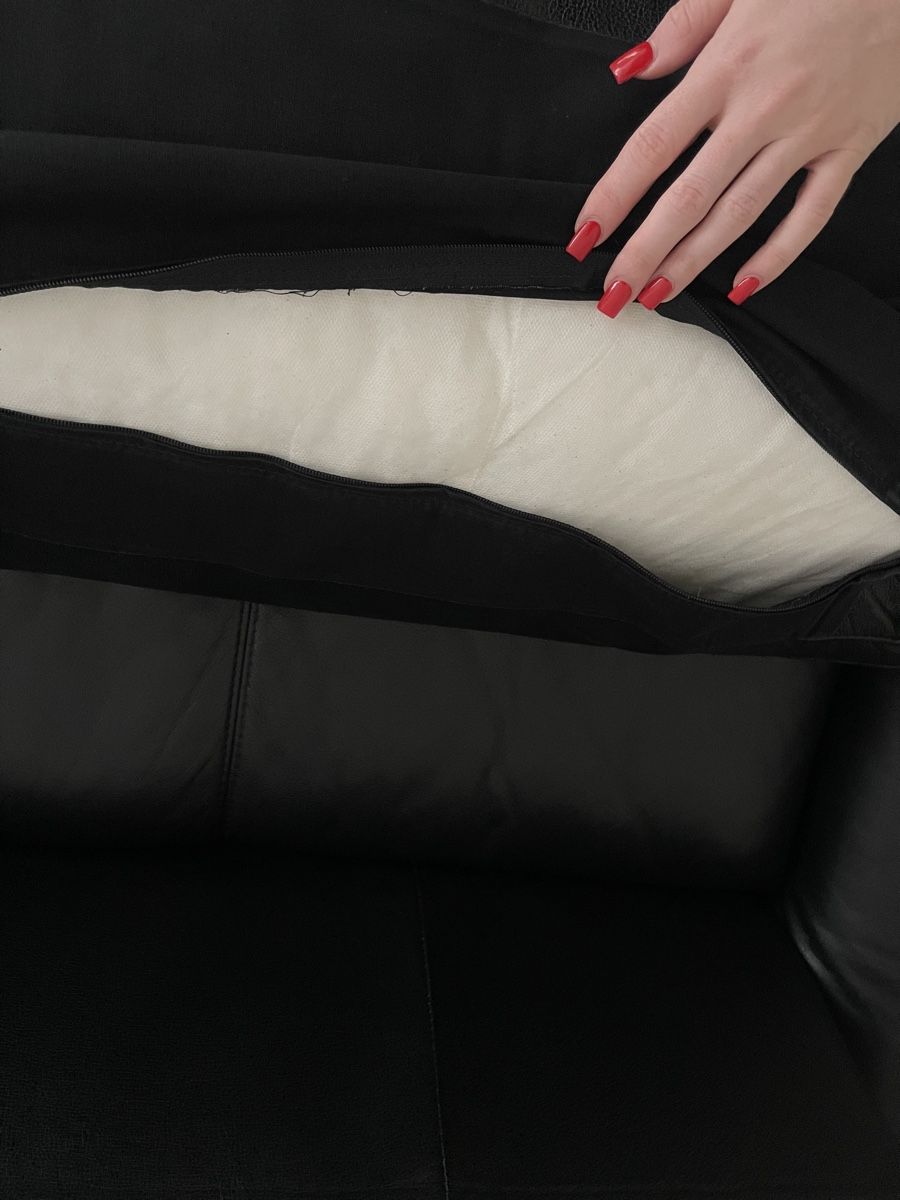 Musterring Sofas: Echtledersofa schwarz mit Metallfüssen – Gebraucht aus St. Gallen von absky 7