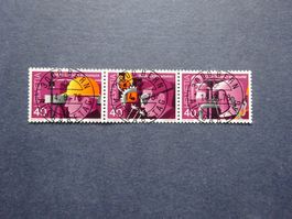 1978 Z-Nr. 614 - 616 ET-Voll mit Gummi**