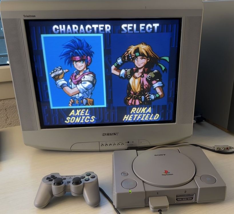 Sony Playstation 1 PS1 PSX PAL / 50/60Hz RGB (Gebraucht) in Stadel b ...