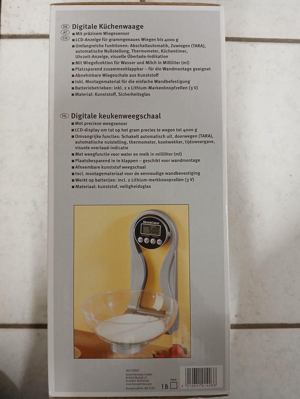 SilverCrest Küchenwaagen: Digitale Küchenwaage Silver Crest – Neu (gemäss Beschreibung) aus Pfaffnau von lar_nw2l 1