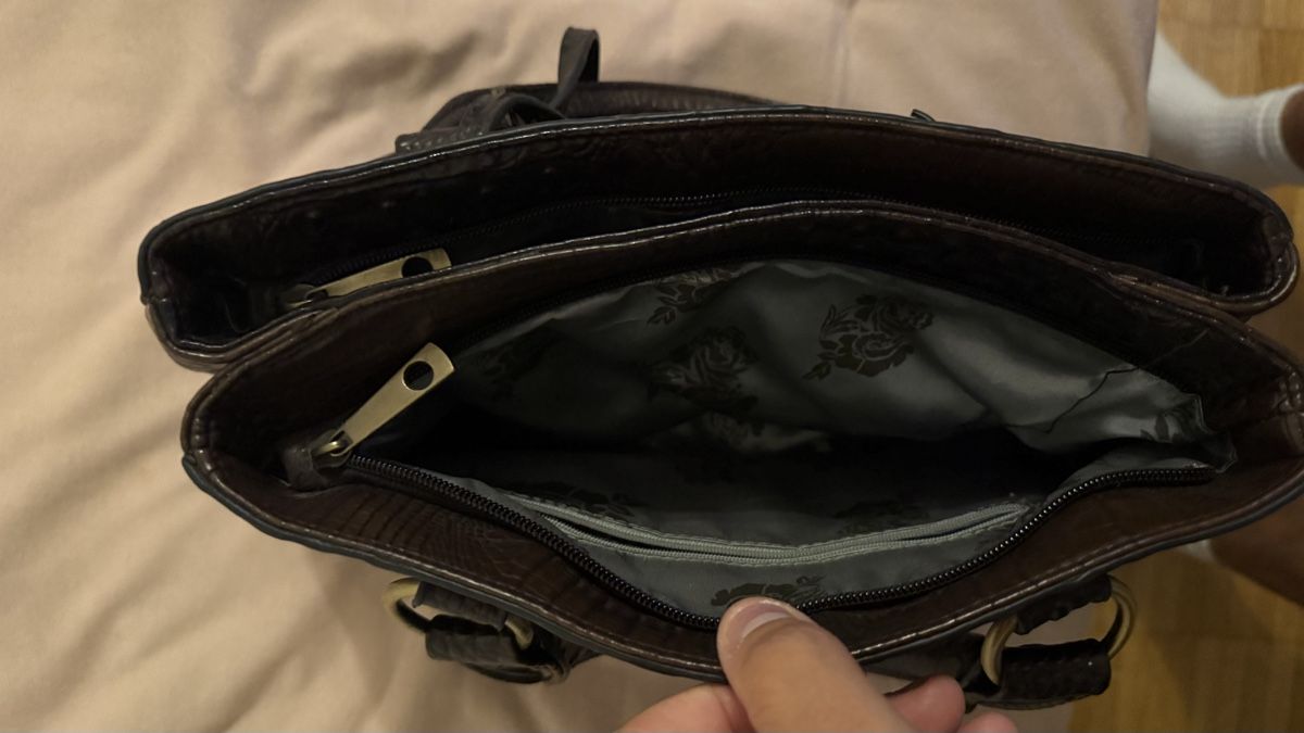 Borse da donna: Handtasche dunkelbraun – Usato da winikon venduto da lfisch04 1