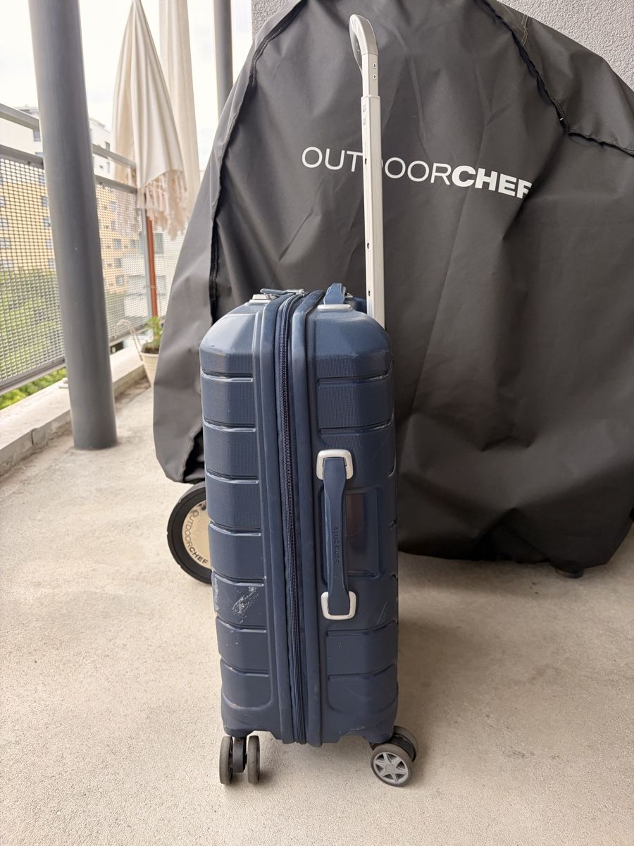 Samsonite Valigie: Samsonite Hartschalenkoffer blau gebraucht – Usato da Zug venduto da Mercando 3
