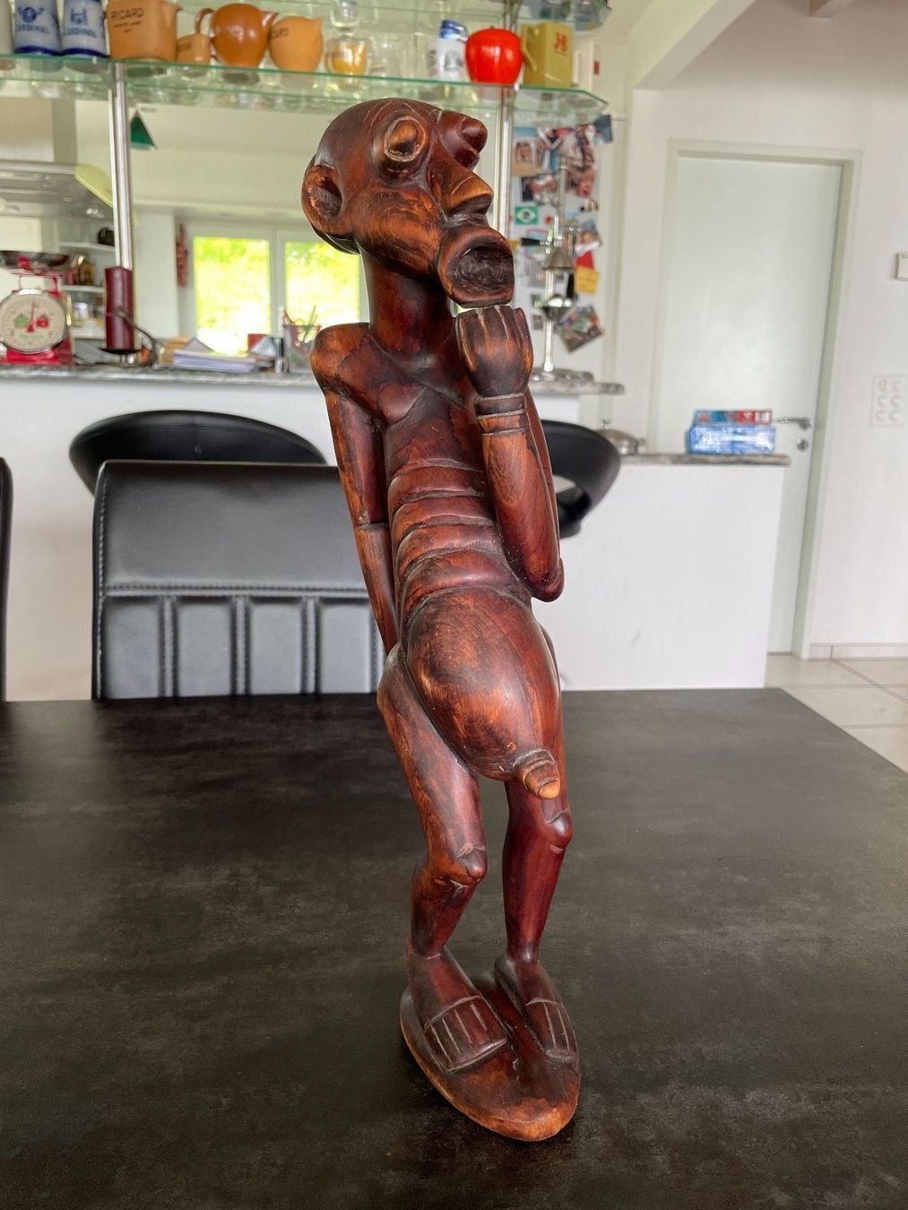 Figuren: Très Ancienne Sculpture Africaine – Gebraucht aus Vallamand von Bricbracbroc82 2