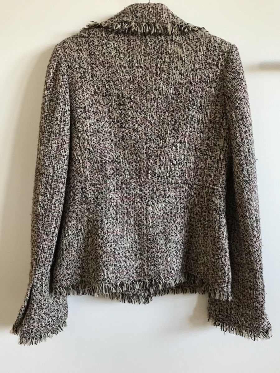 Avant Premiere Jacken: Veste Avant-Première Tweed Franges Taille 38 – Neu (gemäss Beschreibung) aus Morges von sandy069 1