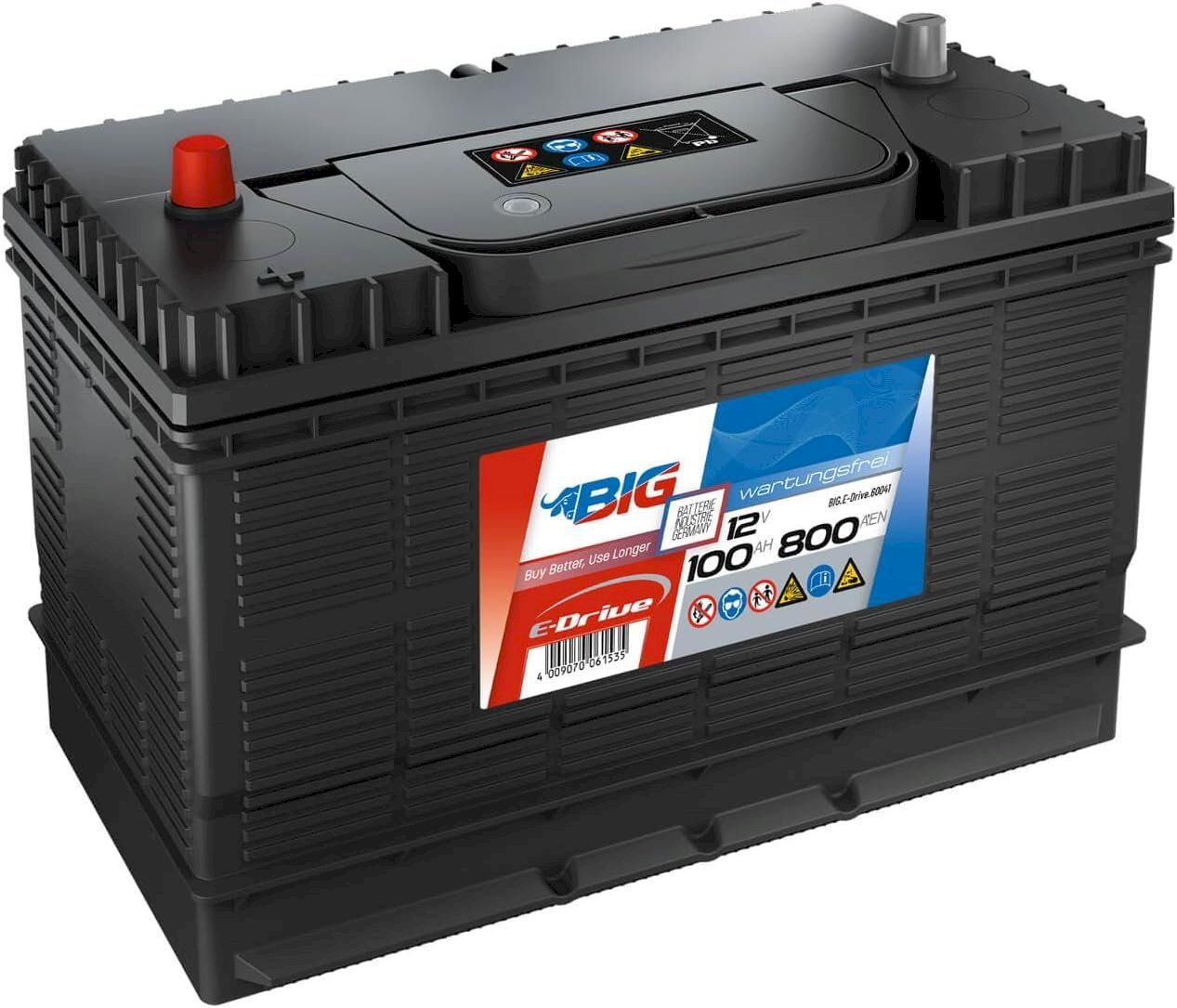 Batterie: BIG E-Drive 12V 100Ah Traktionsbatterie – Nuovo e nell'imballaggio originale da Bottighofen venduto da zaap 1