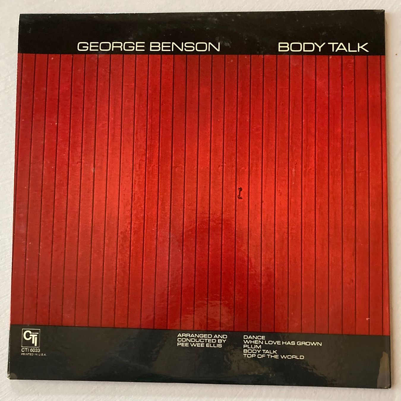 Schallplatten: George Benson - Body Talk - LP – Gebraucht aus dachsen von oheio 2