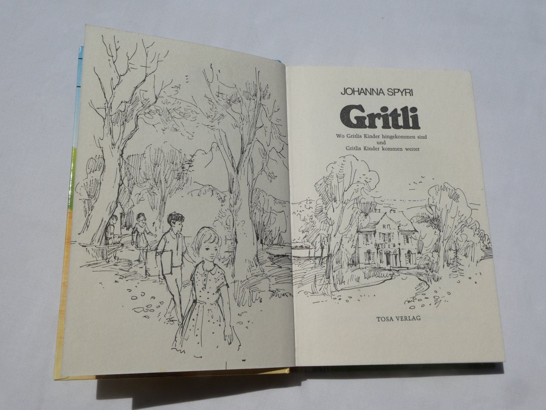 Libri: Gritli, von Johanna Spyri – Usato da Gattikon venduto da kaandooh 2