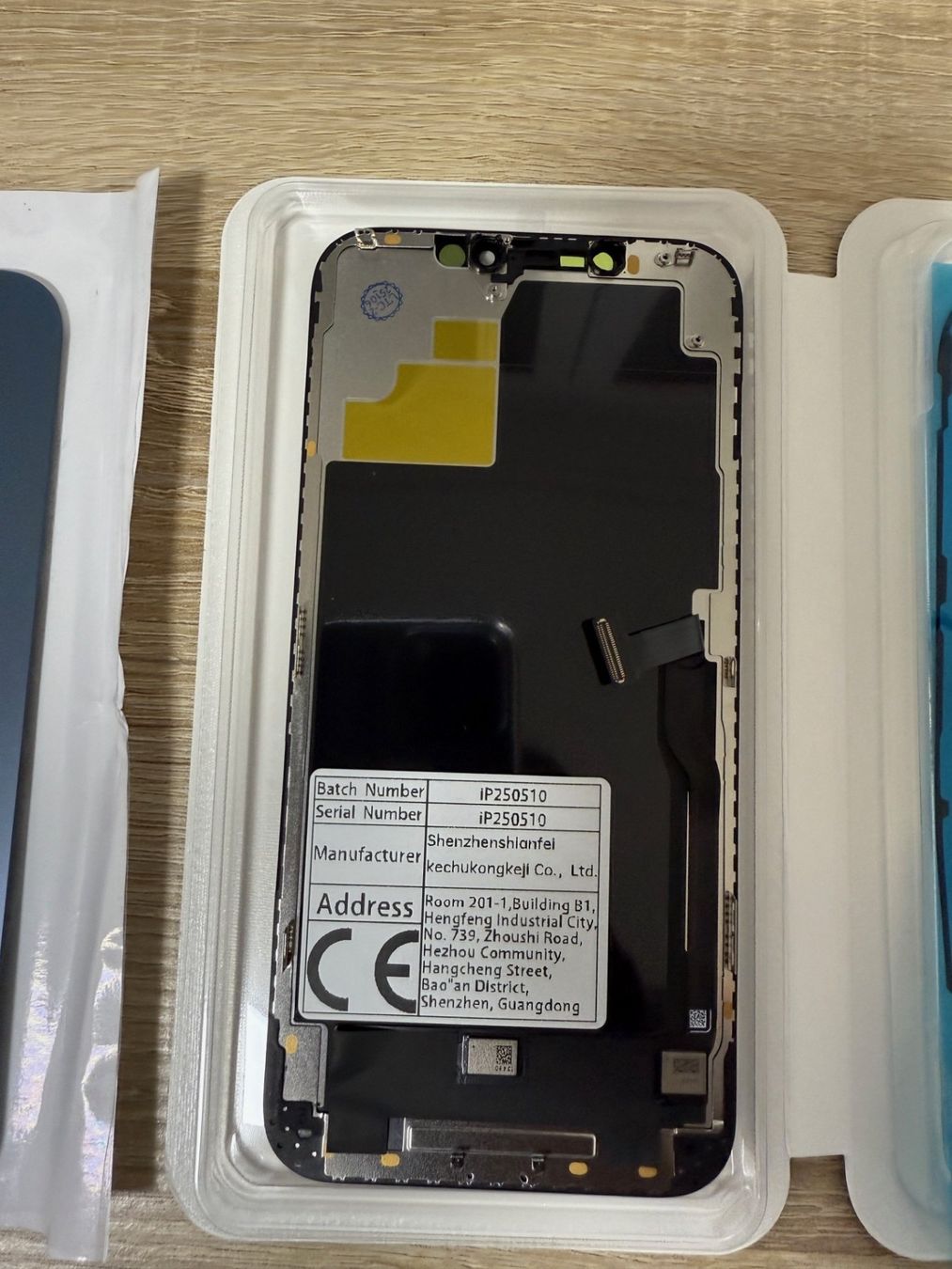 Apple Monitore: iPhone12 Pro Max Display-Batteriegehäuseabdeckung-Hörmuschel – Neu und originalverpackt aus Rothenhausen von Sviva 2