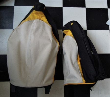 Koffer 2teiliges Set Trolley H44cm + Rucksack H37cm Pinguin