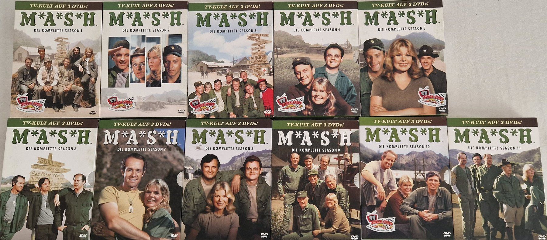 Tutti i DVDs: MASH DVD 11 Staffeln – Usato da KREUZLINGEN venduto da sma_c5fz 2
