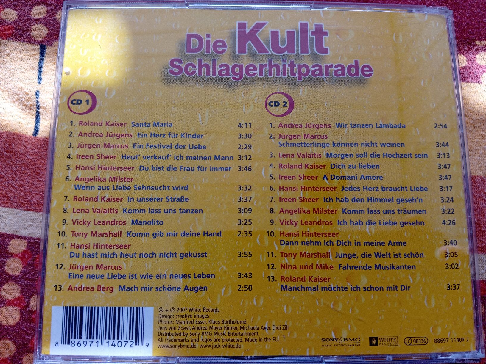 CD: 2 CDs Die Kult-Schlagerhitparade – Usato da Witterswil venduto da hele04 1