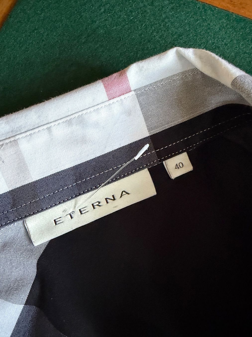 Eterna Camicette: ETERNA  Bluse  Größe 40 im Burberry-Stil  NEU – Nuovo (secondo la descrizione) da Interlaken venduto da Bona55 6