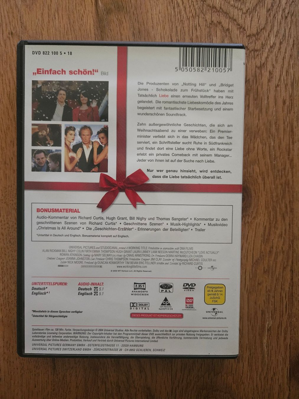 Tous les DVDs: Tatsächlich...Liebe – D'occasion à St.Gallen par Capsule_Corporation 1