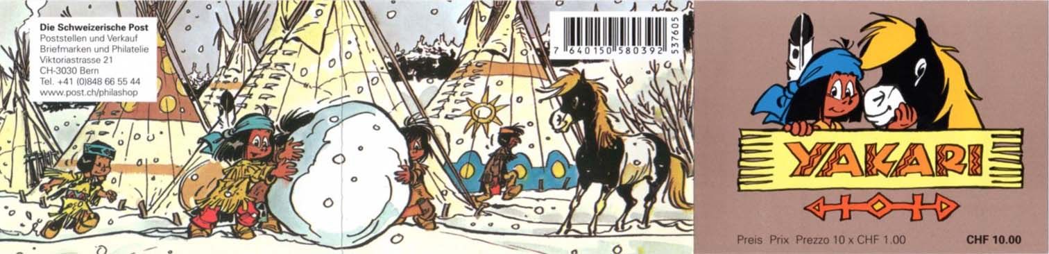Tutti i francobolli: Markenheft Yakari** – Nuovo (secondo la descrizione) da Dottikon venduto da haeusibuh5 1