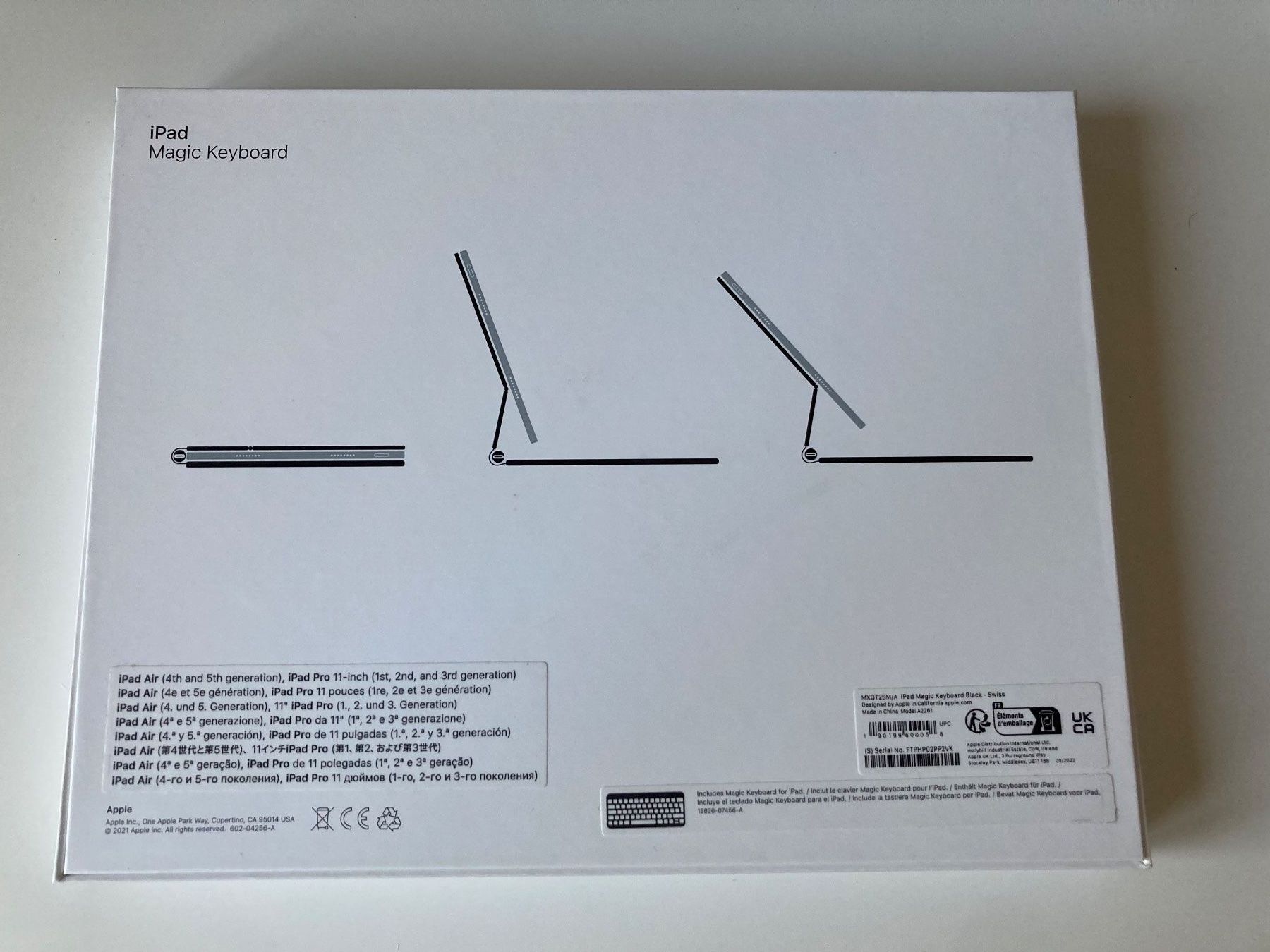 Apple Tastaturen: Apple Magic Keyboard iPad 11-inch – Gebraucht aus Zürich von giaxxx 5