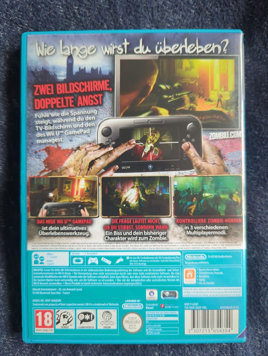 Nintendo Spiele: ZombiU – Gebraucht aus Bern von SamTheWizard 1
