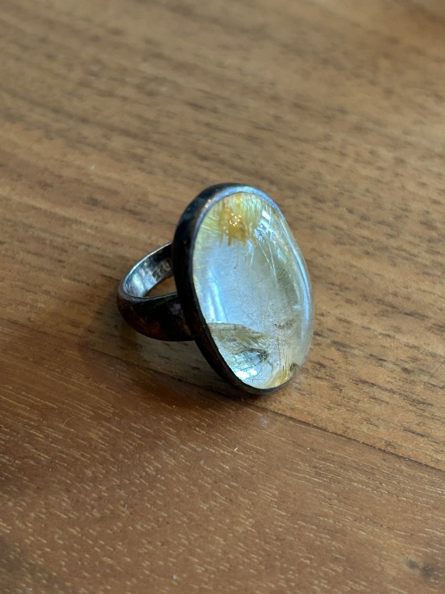 Bagues: Ring mit Ruthilquarz – D'occasion à Münsingen par Beeruth 1