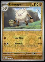 Pokémon Primeape 107/193 Rev. Holo  EN SV02 Paldea Evolved