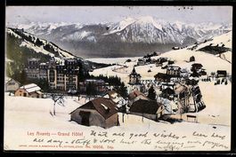 AK Les Avants, Grand Hotel en hiver