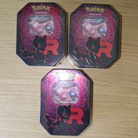 🇺🇲 3x Team Rocket's Mewtwo Tin