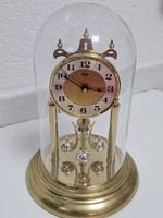 Rotierende Kugel Pendeluhr von Kundo, Messing, Glasglocke, R
