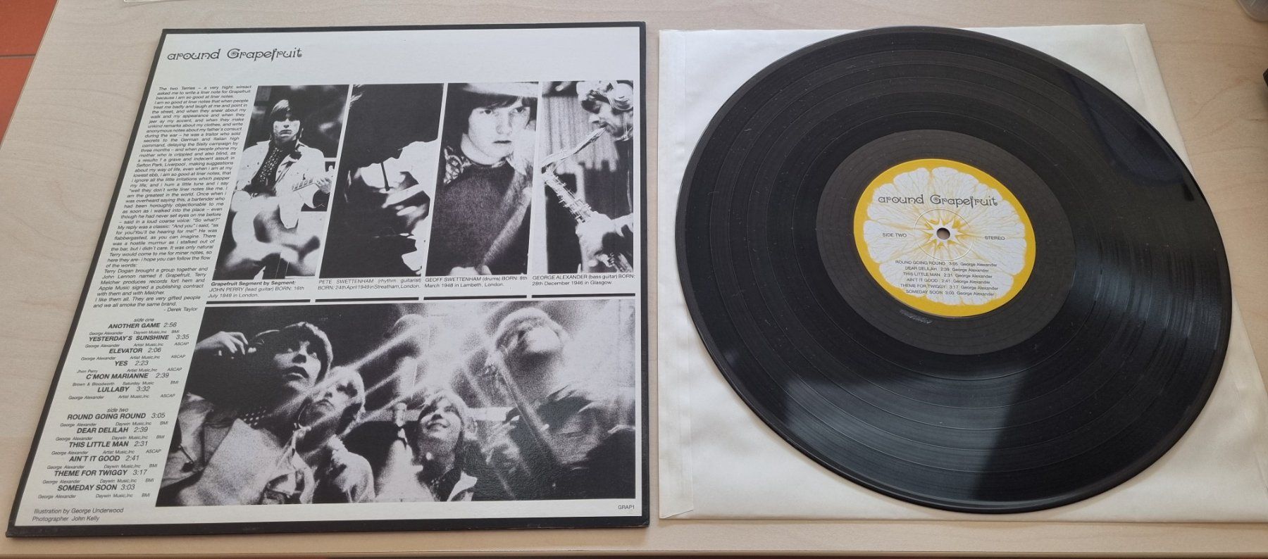 Schallplatten: around - Grapefruit LP RE – Gebraucht aus Wenslingen von riger11 1