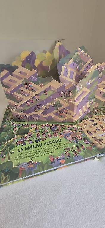 Libri: Cherche et Trouve 3D autour du monde – Usato da RENNAZ venduto da pri_lyc7 3