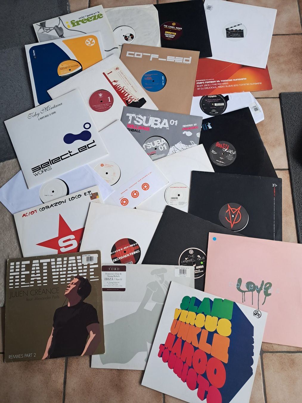 Dischi in vinile: Vinyl Sammlung Electro – Usato da Biberstein venduto da precious010