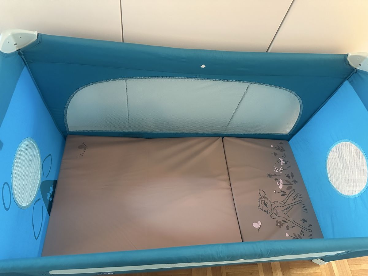 Betten: Chicco Reisebett hellblau mit Matratze – Gebraucht aus Zürich von alex124 2