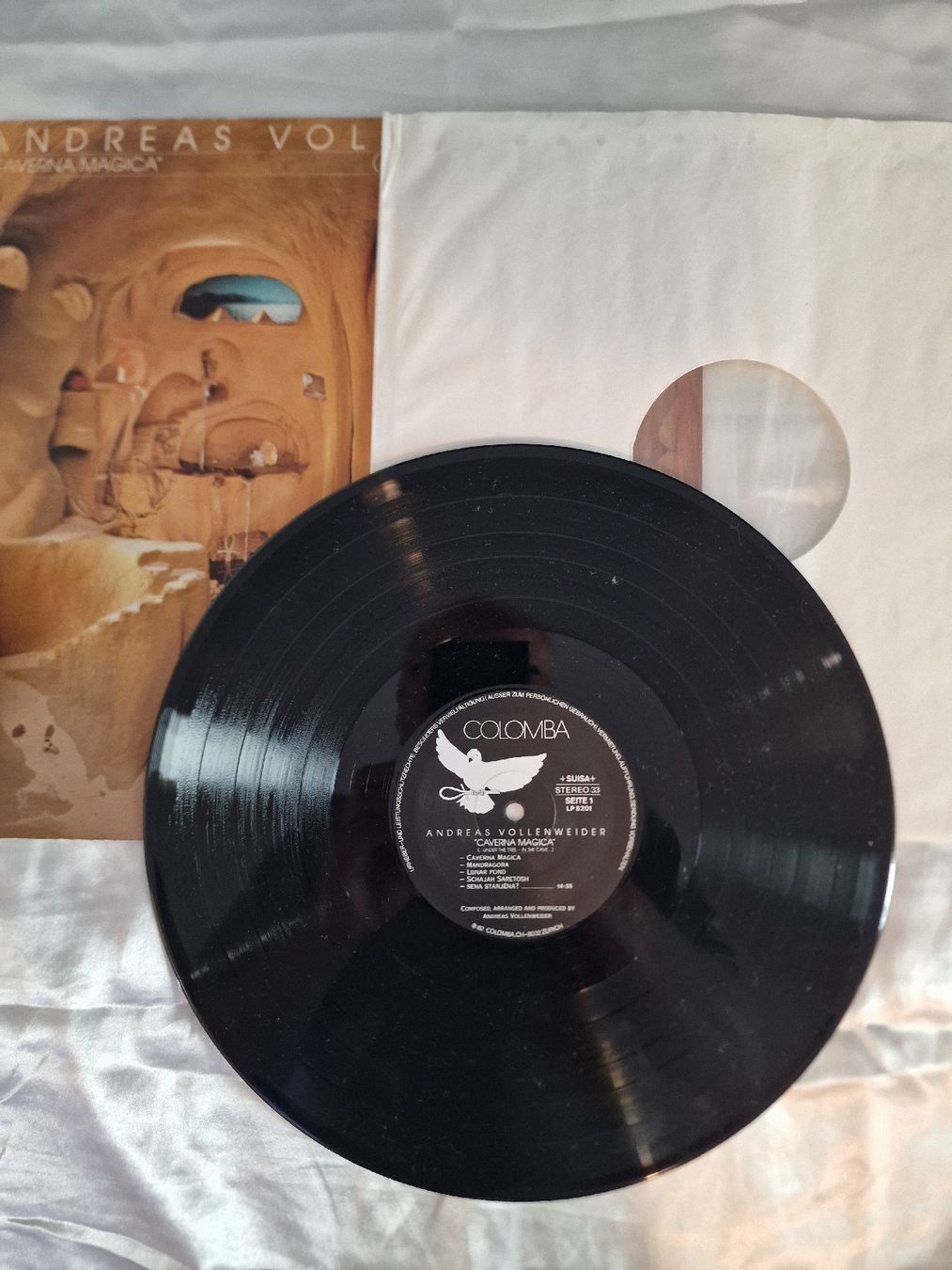 Dischi in vinile: Lp Andreas Vollenweider-Caverna Magica – Usato da Pfaffnau venduto da gunport 3