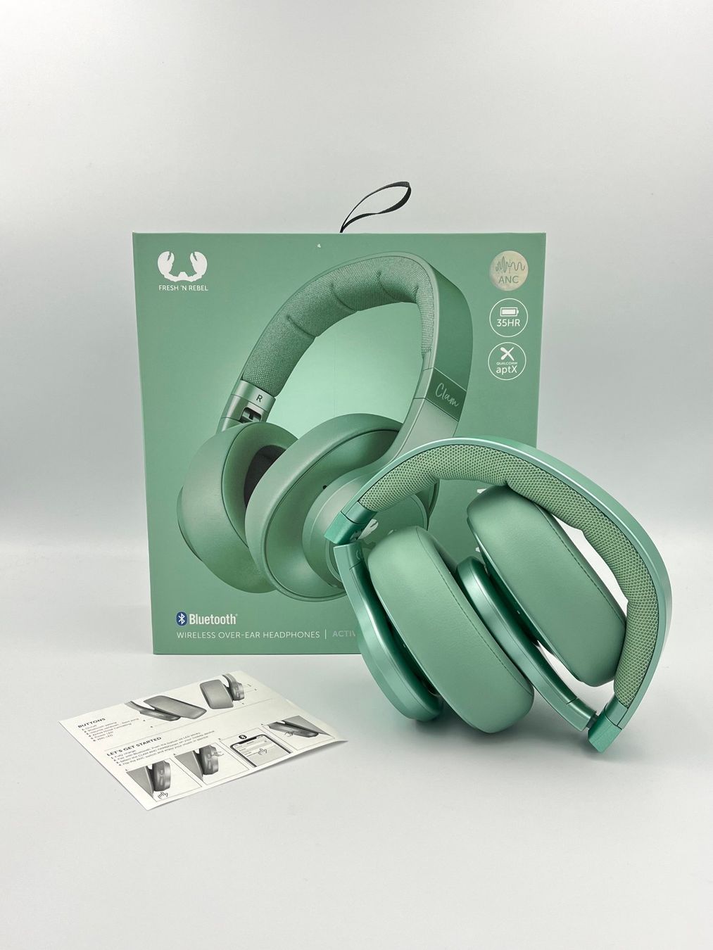 Kopfhörer: FRESH 'N REBEL CLAM ANC Wireless Bluetooth Headset 3HP400MM – Gebraucht aus Basel von Xani 1