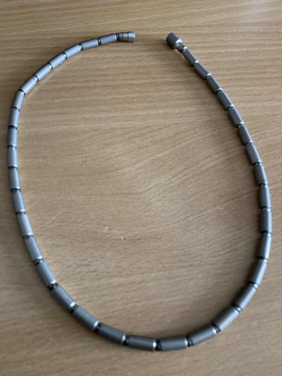 Catenine: Magnetische Edelstahl Halskette, Unisex – Usato da Dulliken venduto da Zuchu