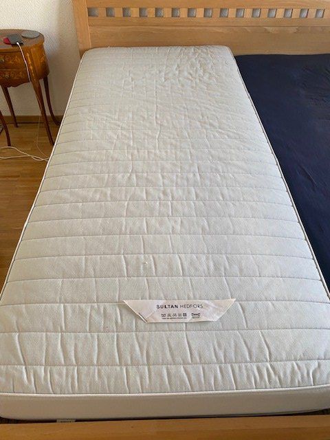 Matratze IKEA Sultan Hedfors - sehr selten gebraucht (Gebraucht) in ...