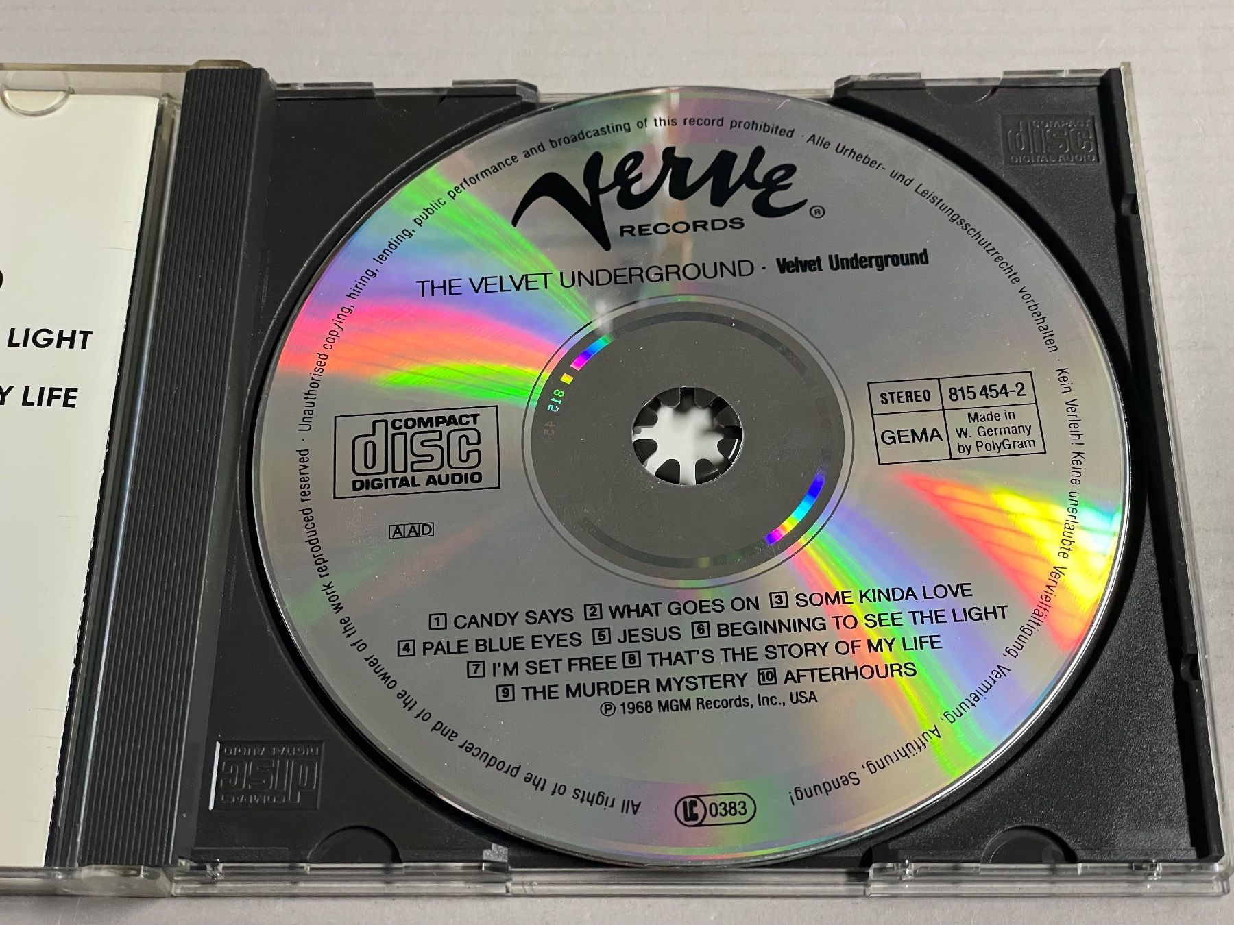 CD: The Velvet Underground – Usato da Muri b. Bern venduto da AdidasCollector 2