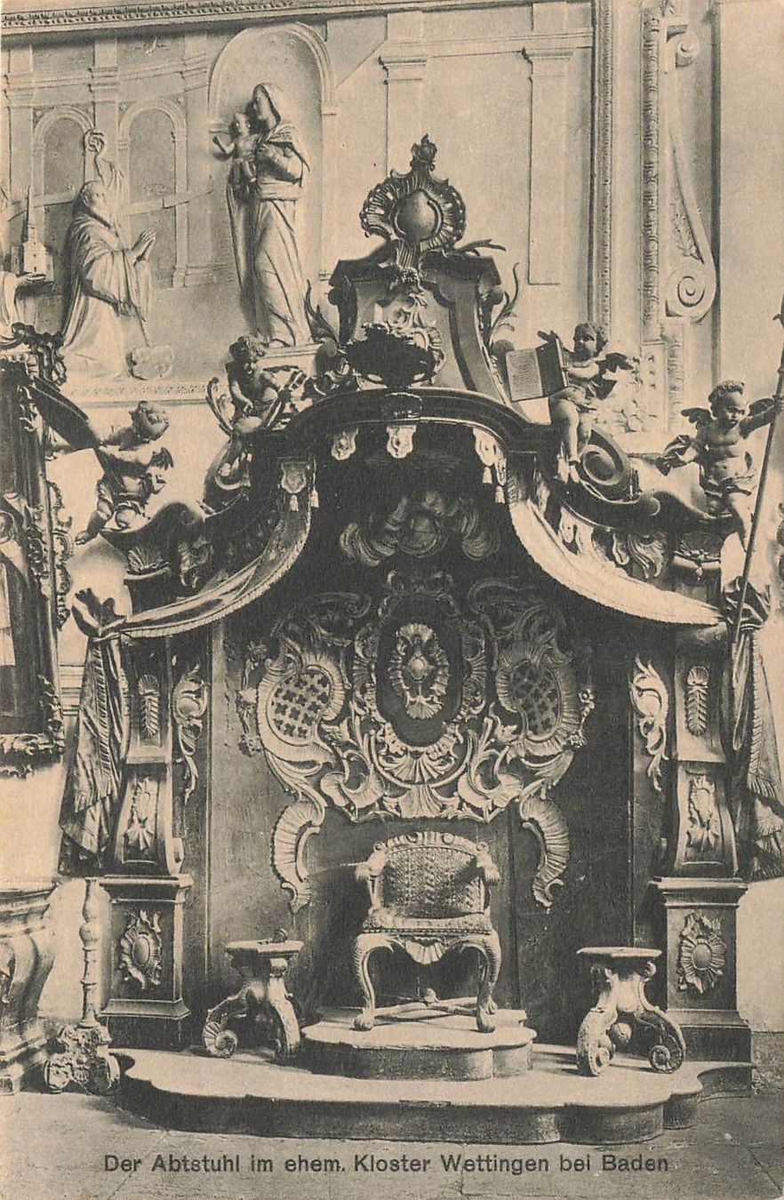 Cartoline postali: Kloster wettingen baden – Usato da Biasca venduto da Blenio71