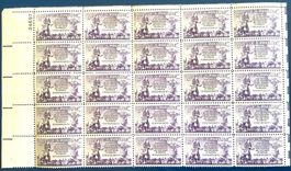 1956 USA - Newspaperboy Teilbogen (25 Stk) **