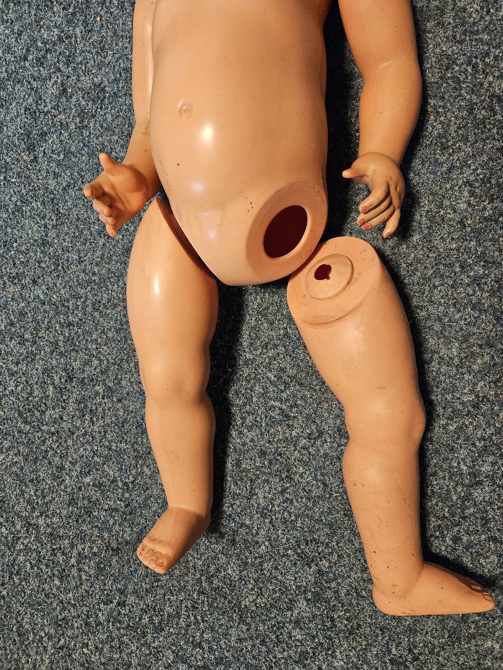 Puppen: Puppe ca. 70cm – Defekt aus Haslen GL von Sandra40 4