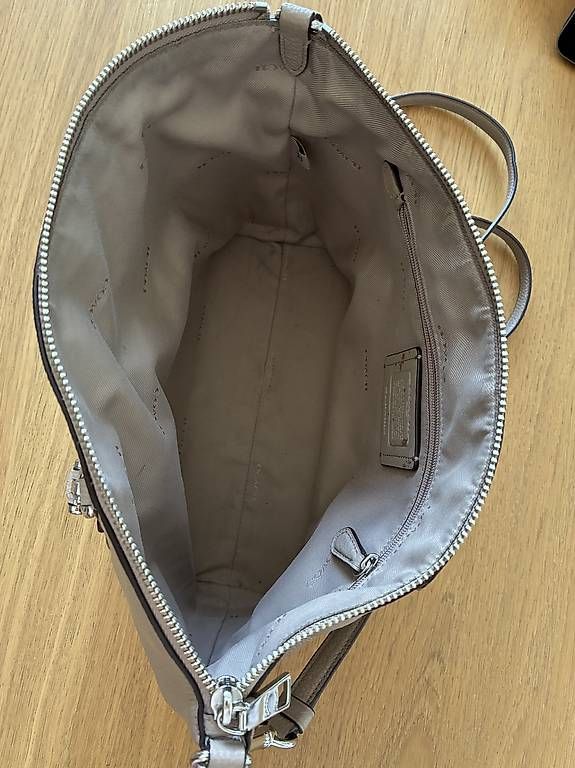 Taschen für Damen: Coach Prairie Satchel beige/taupe – Gebraucht aus Brunnen von jenniejakobs 4